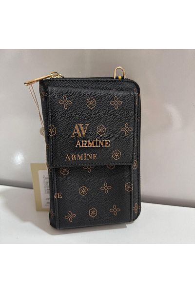 Armine Bag Printed Black Ar26505