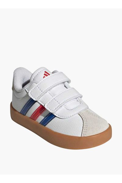 adidas Logo Detail Sneakers with Hook and Loop Closure - VL COURT 3 0 CF I