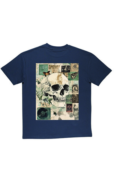 By Caspita Fashion Lenithra Skull Ruksak Štampano Unisex Oversize kroj Dimlje...