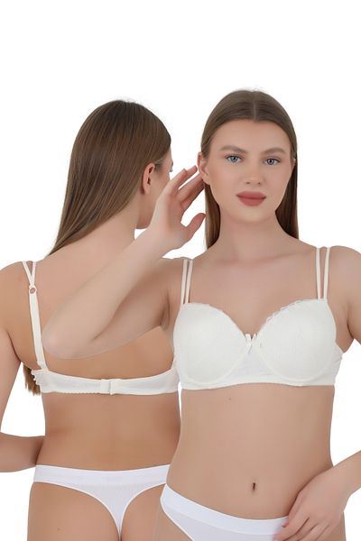 Merry Secret's Light C Cup Women's Bra - Without Padding and Underwire Lace