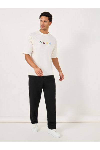 Styli Squid Games Character Graphic Print Oversized T-Shirt