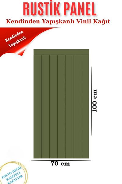 Renkli Duvarlar 70cmx100cm Ρουστίκ Μοντέλο Ταπετσαρία Βινυλίου Πάνελ με μοτίβο