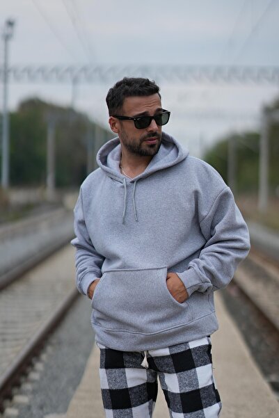 CMZ COLLECTİON Το χοντρό βαμβακερό εσωτερικό μέρος του unisex φούτερ είναι υψ...