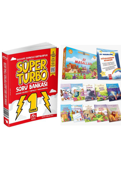 Model Eğitim Yayınları Model Yayınları 1.sınıf Süper Turbo Tüm Dersler Soru B...