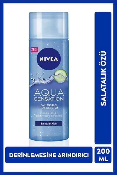 NIVEA Aqua Sensation Refreshing Facial Cleansing Gel 200 ml