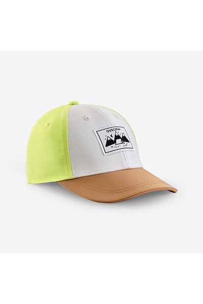Decathlon Children's Outdoor Hat - 2/6 Years - Beige/Yellow - Mh100