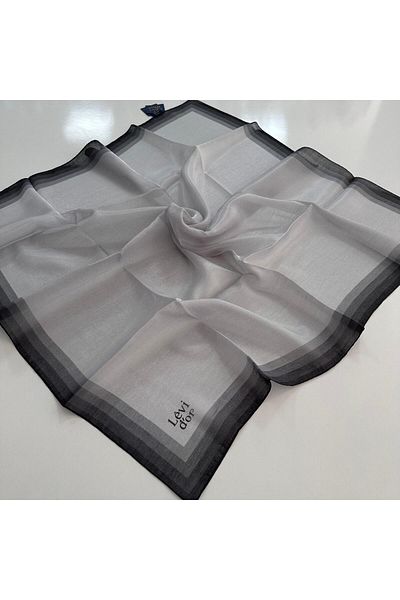 Levidor Ανοιχτό Γκρι Κεχριμπάρι Κασκόλ Levi'dor - LTR0202