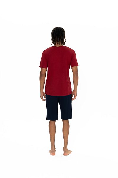 U.S. Polo Assn. Σετ μπλουζάκι με λαιμόκοψη, τσέπες, στάμπα 135 ετών, ανδρικό, κοντομάνικο μπλουζάκι & σορτς
