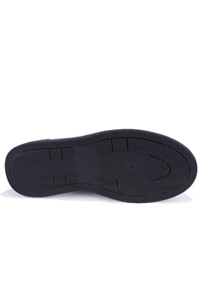 Hammer Jack 10225030 Wama Black Orthopedic Casual Men's Leather Shoes