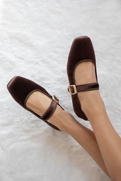 STRASWANS Women's Belt - Carlisa, Babet Brown with Detail and Velvet