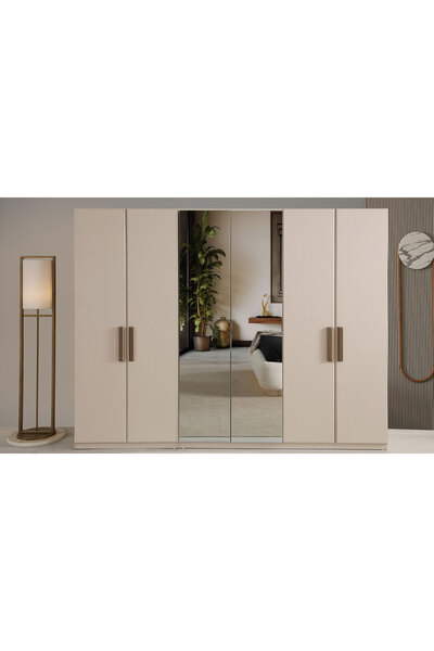 CaddeYıldız Odine 6 Kapılı Gardrop