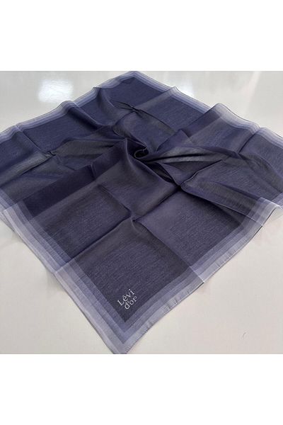 Levidor Μπλε Navy Levi'dor Κεχριμπάρι Κασκόλ - LTR0205