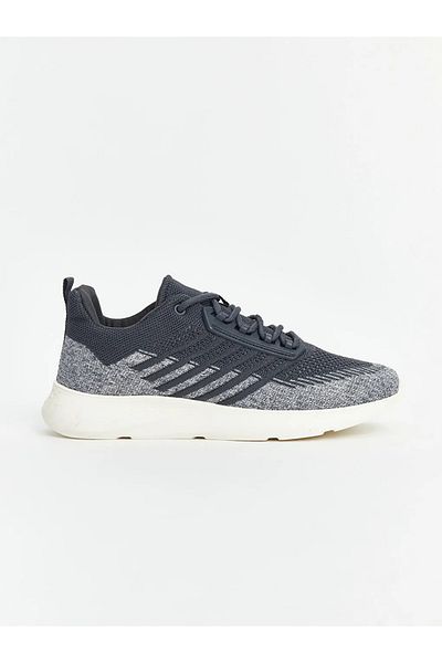 LC Waikiki Lcw Steps Men's Gray Lace-Up Sneakers