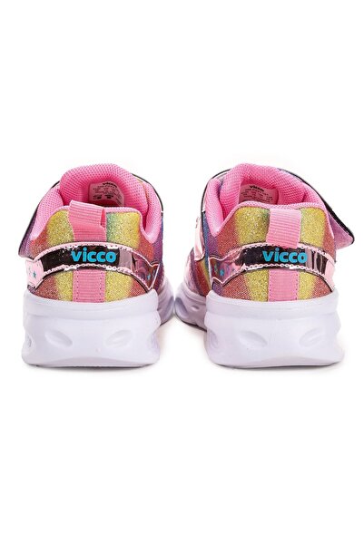 Vicco Kita Girl's Silvery Lightweight Casual Sports Shoes 346.23Y.181
