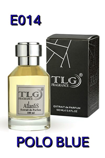 TLG Kozmetik E014 Tlg Polo Blue Extrait Erkek Parfümü, 100 ml