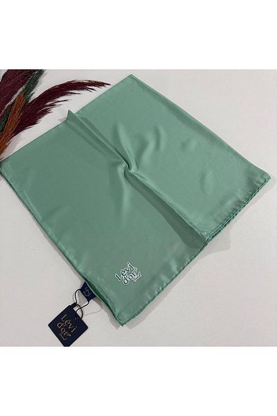 Levidor Μαντίλι Levi'dor Trend Water Green μονόχρωμο - LVB22