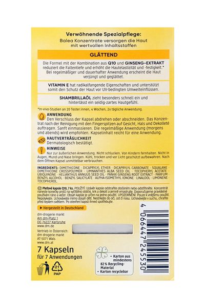 BALEA Q10 Anti-Falten Concentrate