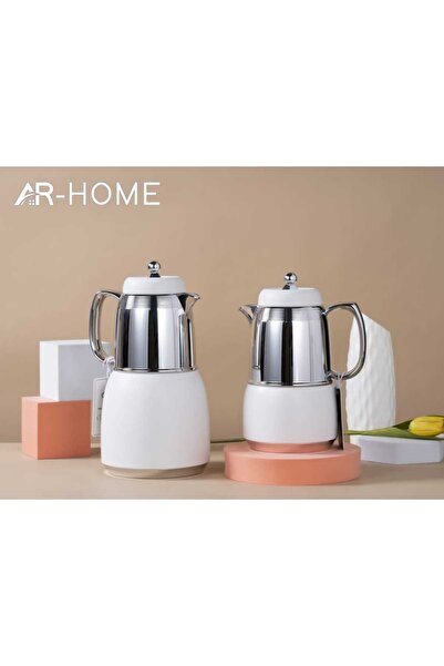 AR HOME طقم ترمس مفرغ من الهواء سعة 1.0+0.75 لتر