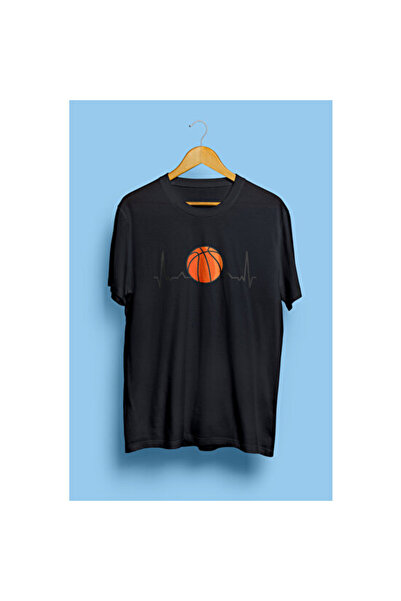 HOFFNUNG Tricou unisex din bumbac supradimensionat cu guler rotund