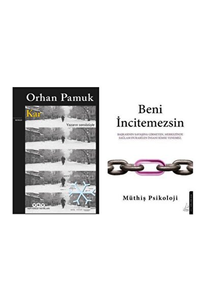 Yapı Kredi Yayınları Kar - Orhan Pamuk - Beni İncitemezsin - Müthiş Psikoloji