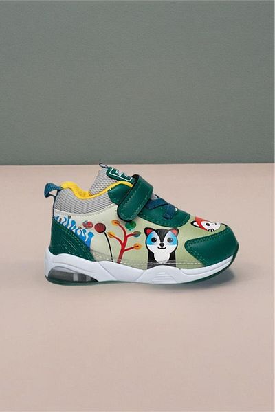 Oksit Zıpy Unisex Kids Baby Lighted Comfortable Non-Slip Sole Sneakers