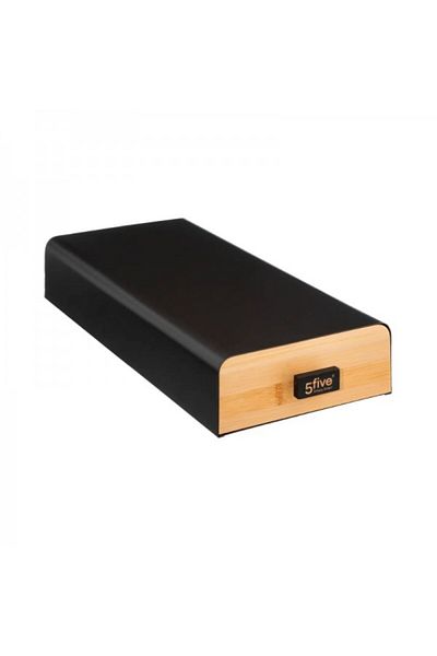 FİVE Horizontal coffee capsule holder, Modern Color Black, 38x18x7.5 cm
