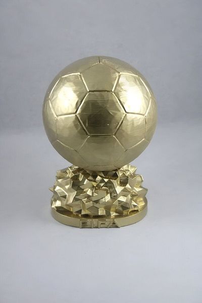 3DLAYERCRAFT Fifa Ballon D'or Μακέτα επιχρυσωμένο 20 εκ