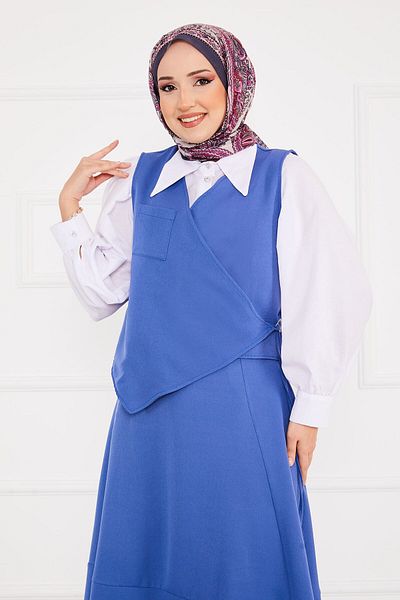 EBRUTESETTÜR Hijab Vest and Skirt Set