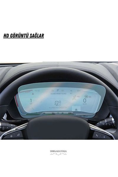 UniqAnatolia Byd Han 2024-2025 Digital Ghost Indicator Compatible Nano Screen Protector