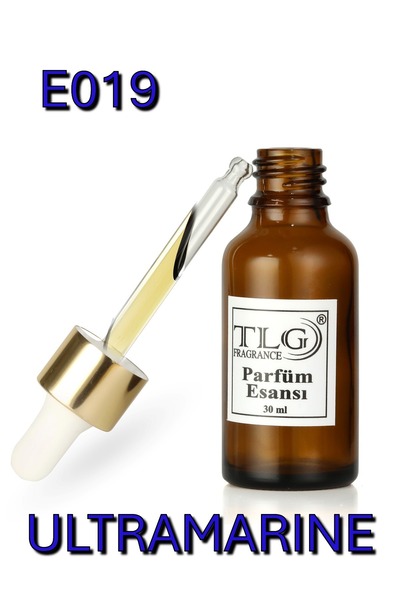 TLG E019 Ultramarine Alkolsüz Erkek Parfüm Esansı, 30 ml