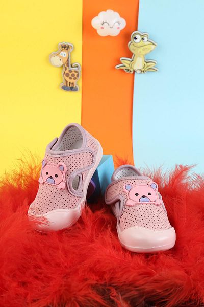 Moda Lime New Season Colorful Girls' Sandals - Baby, Teddy Bear