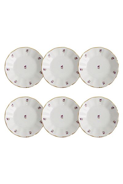 Porland Set of 6 Hercai Tea Plates 11 Cm