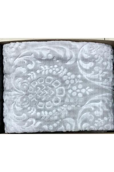 ROYAM Cotton Premium Embos Boxed Single Blanket 160 X 220