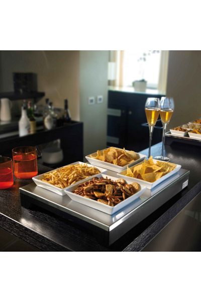Pintinox Display element with 4 bowls, Pintinox TrendyBar