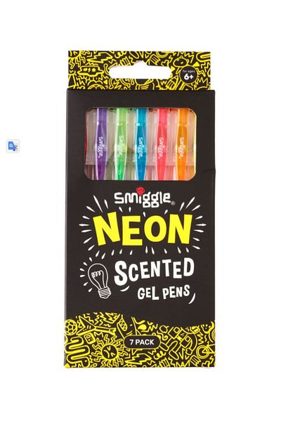SMIGGLE X7 Model Neon Scented Gel Pens