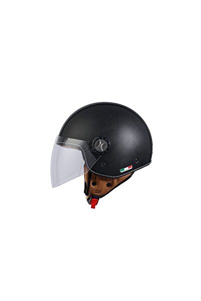 Forte GT SWAY SW 701 Black Leather Yarım Kask