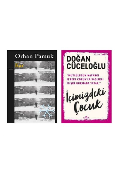 Yapı Kredi Yayınları Kar - Orhan Pamuk - İçimizdeki Çocuk - Doğan Cüceloğlu