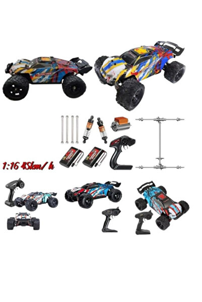 Genel Markalar Toycarft Black Hole Elektrikli Servo Motor 45 Km\h Yüksek Hizli Rc Araba Arazi Aracı