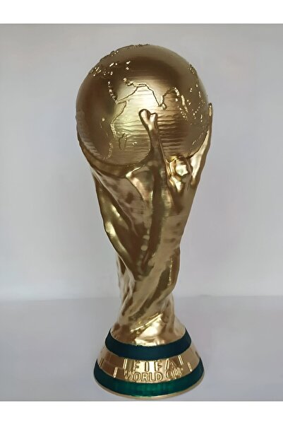 Genel Markalar 25 Cm Fifa Worldcup Fifa Dünya Kupası Büyük Boy Biblo Altın Renk