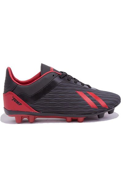 Jump 25850 Black Red Cleats Pantofi de fotbal pentru bărbați
