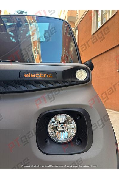 PTgarage Citroen Ami - Front and Rear Blinds Grille, Electric and 100 Lettering