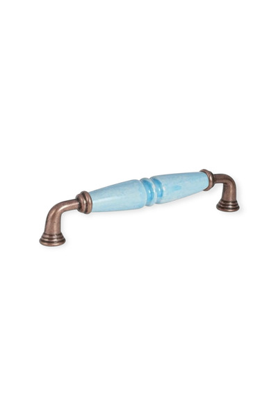 Porcellana Perla (9.6CM)-porțelan Dulap Sertar Bucătărie Baie Copii Mobilier Mâner Mâner Kulb Kulb Inci 96mm-stk3940