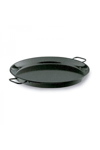 Lacor Enamelled stainless steel paella pan, Smalt, 60 cm