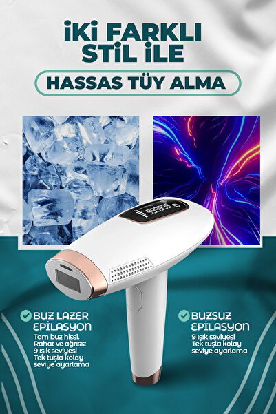 xsir Ipl Buz Lazer Epilasyon 999.999 Atım Otomatik/manuel Dokunmatik Ekran Ağ...