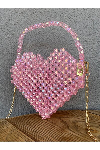 GÜLSEMALİ Жіноча сумочка з відкритим рожевим серцем