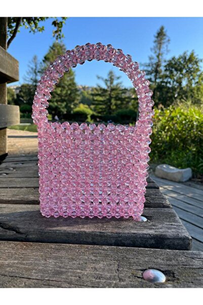 GÜLSEMALİ Бусина з візерунком у вигляді сот на плечі та сумочці