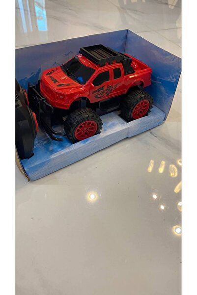 Magicway Uzaktan Kumandalı Işıklı Off Road Kırmızı Jeep Full Fonksiyonlu Pilli Oyuncak Araba