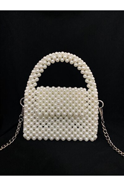 GÜLSEMALİ Pearl Bag - Pearl Bag - Hand and Shoulder Bag - Pearl Bag