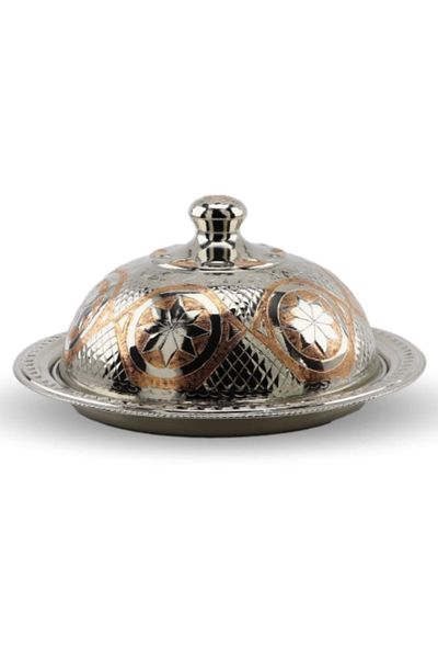 Efsoon Organics Star Processing Large Size Copper Pan 37 cm