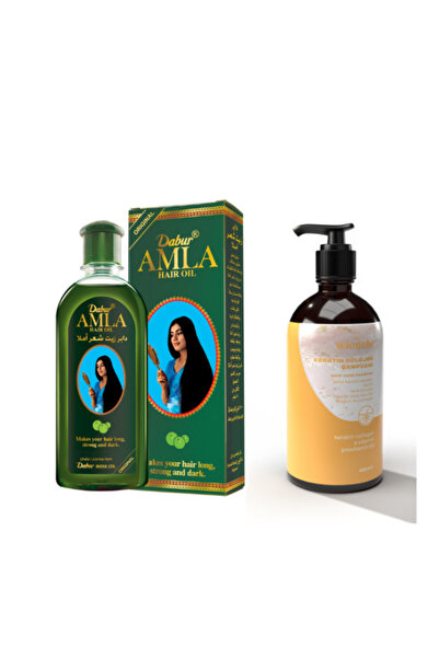 WİONSHE Dabur Wionshe Şampuan Keratin Amla Saç Bakım Yağı 200 ml